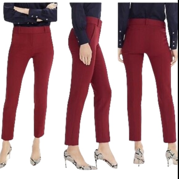 J. Crew Pants - J Crew maroon Cameron pant.